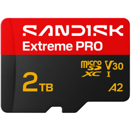 SanDisk SDSQXCD-2T00-GN6MA - karta pamięci 2TB, Extreme PRO microSD UHS-I